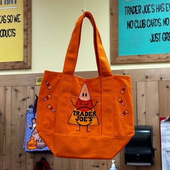 NWT!  LAST ONE!  Trader Joe's Trending Canvas MINI Bag - FREE SHIPPING - Picture 3 of 7